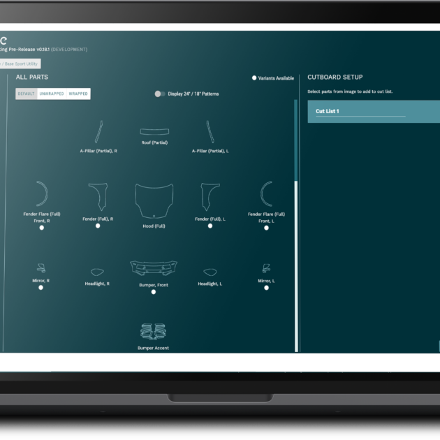 Pre-Cut Paint Protection Film (PPF) Kits